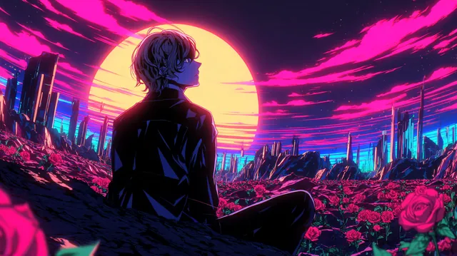 Cyberpunk Anime Art